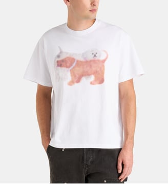 T-shirt Friendly Greeting coton - Carne Bollente - White