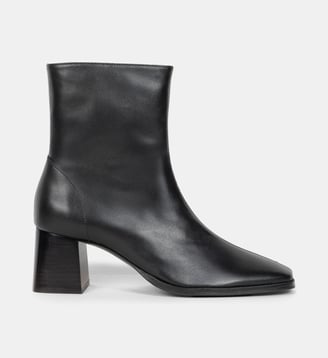 Bottines Marlie en cuir - Bobbies - Noir