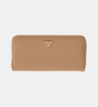 Portefeuille Diana signature - Guess - Beige
