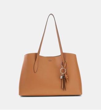 Sac à main Melody signature - Guess - Caramel