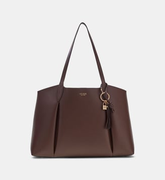 Sac à main Melody signature - Guess - Marron