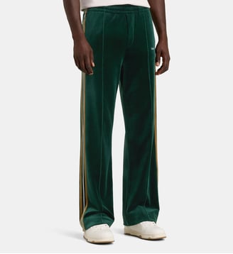 Pantalon jogging droit en velours - Casablanca - Vert