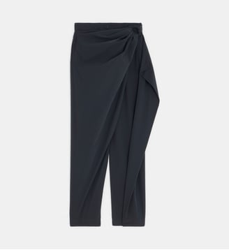 Pantalon Fold Over Twist - JW Anderson - Navy