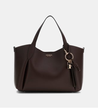 Sac à main Melody signature - Guess - Marron
