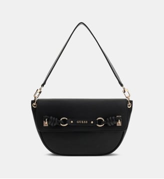 Sac à main Camelia signature - Guess - Black
