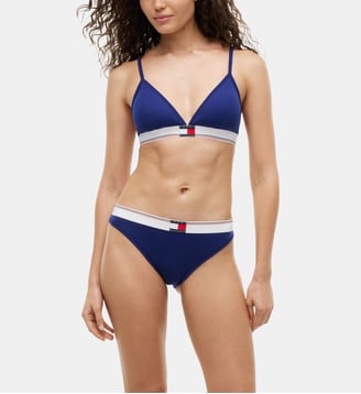Culotte en maille côtelée - Tommy Hilfiger - Bleu