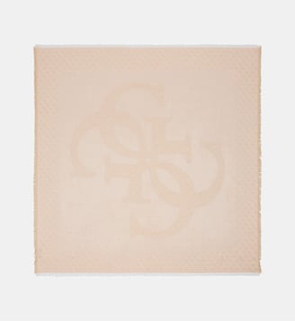 Foulard Lindsey signature - Guess - Saumon