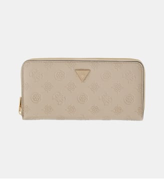 Portefeuille Diana signature - Guess - Taupe