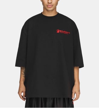 T-shirt Atelier - ADIDAS WILLY CHAVARRIA - Noir et rouge