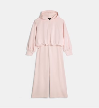Ensemble de jogging en modal - Emporio Armani Junior - Rose orchidée