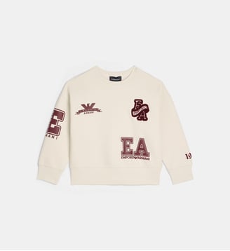 Sweat-shirt Back to School - Emporio Armani Junior - Sable clair