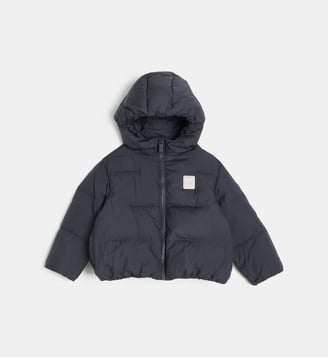 Doudoune à capuche - Emporio Armani Junior - Bleu marine