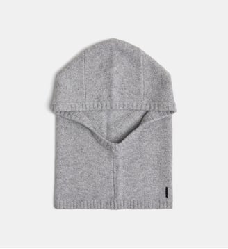 Cagoule Hood en cachemire - Koon - Gris