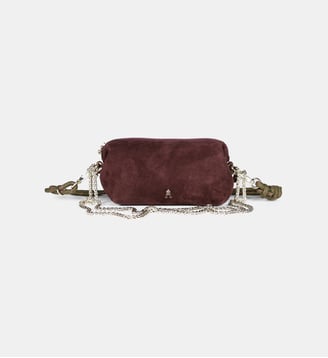 Sac à main Nuage en cuir - Craie Studio - Rouge foncé