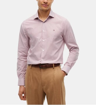 Chemise Essential - Tommy Hilfiger - Rouge et blanc