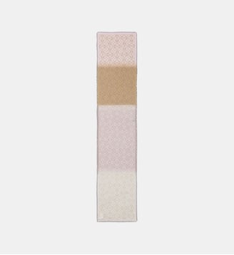 Echarpe signature à motif - Loewe - Beige