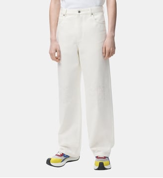 Jean Baggy Anagram - Loewe - White