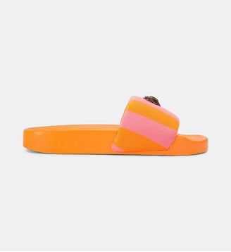 Sandales plates Meena - Kurt Geiger London - Orange et rose
