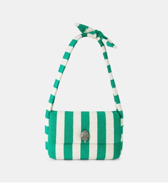 Sac à main Kensington - Kurt Geiger London - Vert et blanc