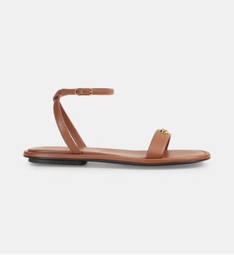 Sanadales Surge plates en cuir - Sergio Rossi - Parchment