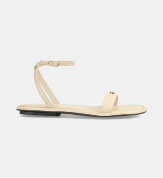 Sanadales Surge plates en cuir - Sergio Rossi - Parchment