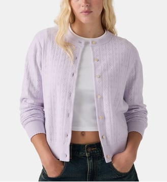 Cardigan Super Soft Crew - Levi's - Violet clair