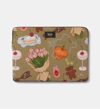Housse ordinateur 15" et 16" - Wouf - Kaki