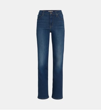 Jean droit 723 High Rise - Levi's - Bleu jean foncé