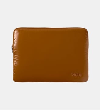 Housse ordinateur 13" et 14" - Wouf - Marron