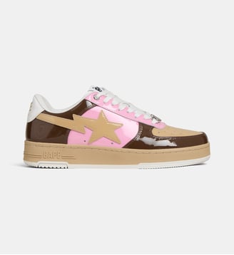 Baskets basses STA #6 M2 cuir - A BATHING APE ® - Brown