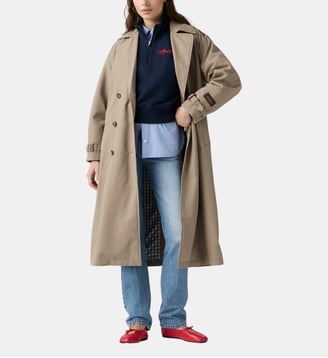 Trench long Serena - Levi's - Beige moyen