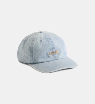 Casquette coton denim - Levi's - Bleu jean clair
