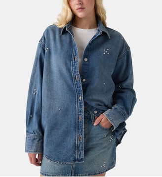Chemise Jordan - Levi's - Bleu et argenté