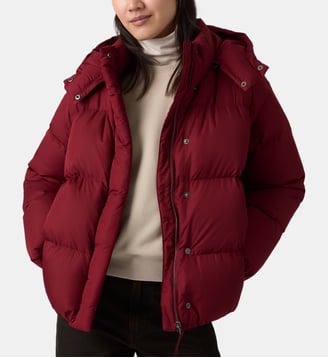 Doudoune Tate Bubble Puffer - Levi's - Rouge foncé