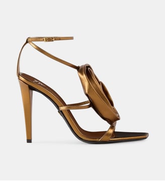 Sandales Stilettos Fleur Du Mal - Giuseppe Zanotti - Bronze