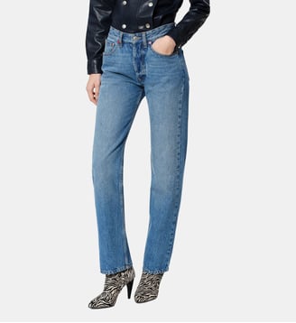 Pantalon droit Daya - Isabel Marant - Blue