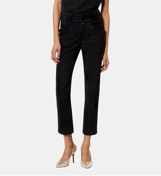 Pantalon ajusté Birdy - Isabel Marant - Black