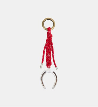 Porte-clés Horseshoe KR - Isabel Marant - Red et silver