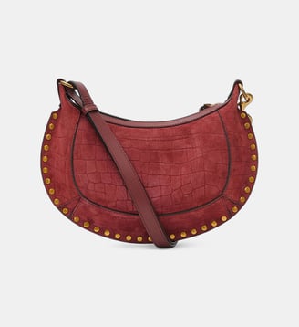Sac besace Oskan Moon - Isabel Marant - Bordeaux