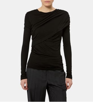 Top Dressi drapé  - Isabel Marant - Black