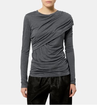 Top Dressi drapé  - Isabel Marant - Grey