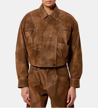 Veste asymétrique Belma  - Isabel Marant - Brown