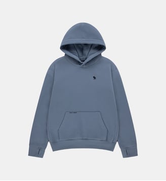 Hoodie décontracté coton mélangé à capuche - Abercrombie Kids - Flintstone