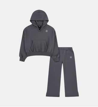Ensemble 2 pièces ample - Converse - Gris foncé