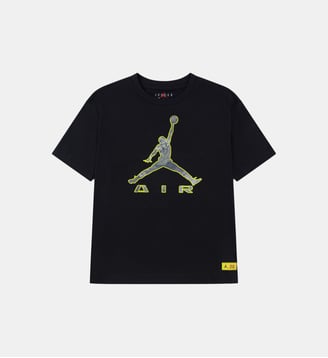 T-shirt droit coton logo Jumpman - Jordan - Black
