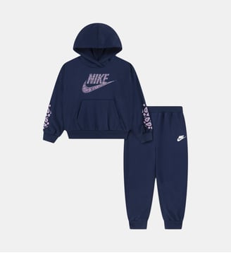 Ensemble Retro en coton mélangé signature - Nike - Bleu marine