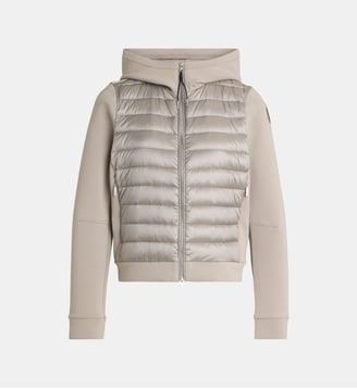 Veste courte à capuche Caelie bi matière - Parajumpers - Gris