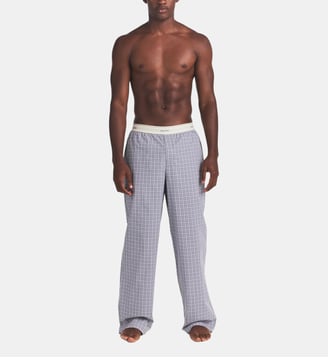 Pantalon de pyjama droit à carreaux signature - Skims - Multicolore