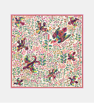 Carré de soie René Perrot - Inoui Editions - Multicolore