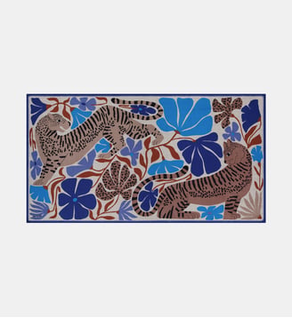 Étole Panteo - Inoui Editions - Bleu